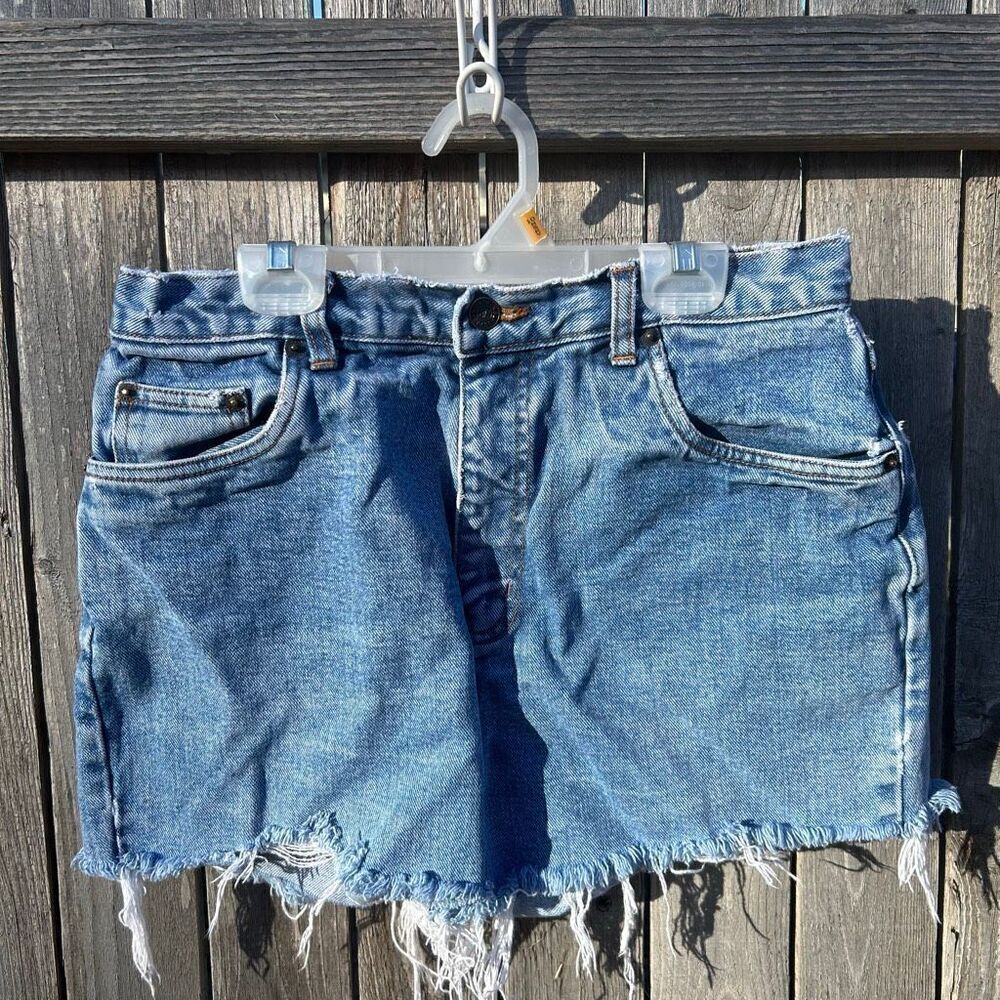 Vintage Bill Blass Jean cutoff shorts size 12